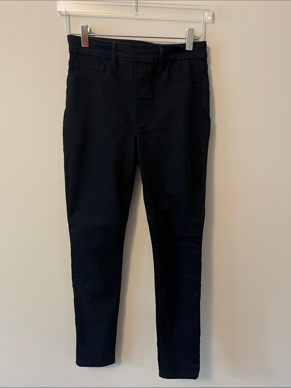 Good American Black Skinny Jeans